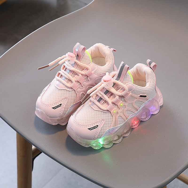 1001 IMPORT Sepatu Sneakers Anak Unisex OSAKA LED 21-30| Sepatu Anak Laki Laki Sepatu Anak Perempuan Sepatu Bayi Sepatu Balita Prewalker