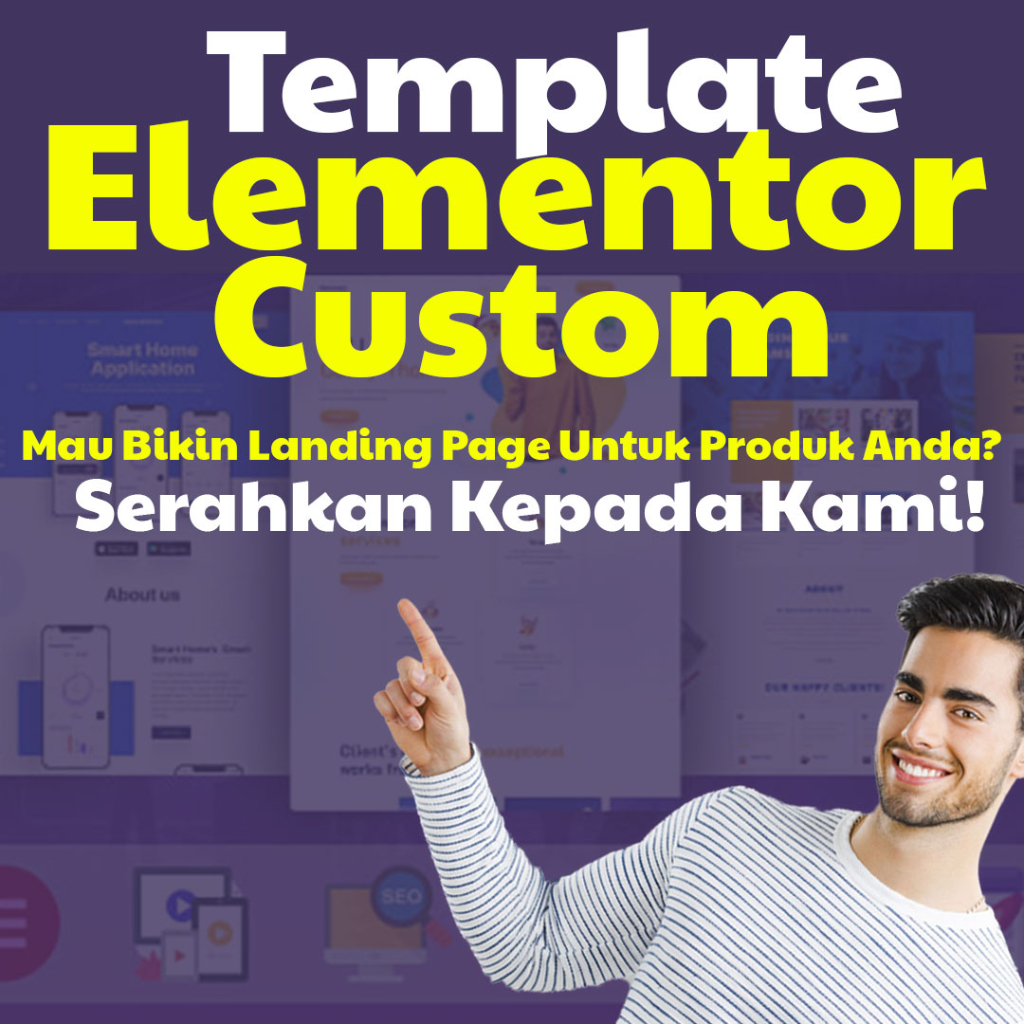 Jasa Pembuatan Template Elementor, Jasa Pembuatan Landing Page Elementor