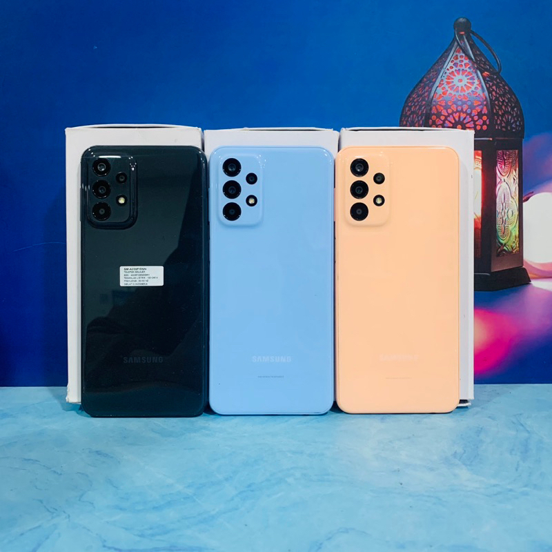 SAMSUNG GALAXY A23 6/128GB SECOND FULLSET BEKAS GARANSI RESMI
