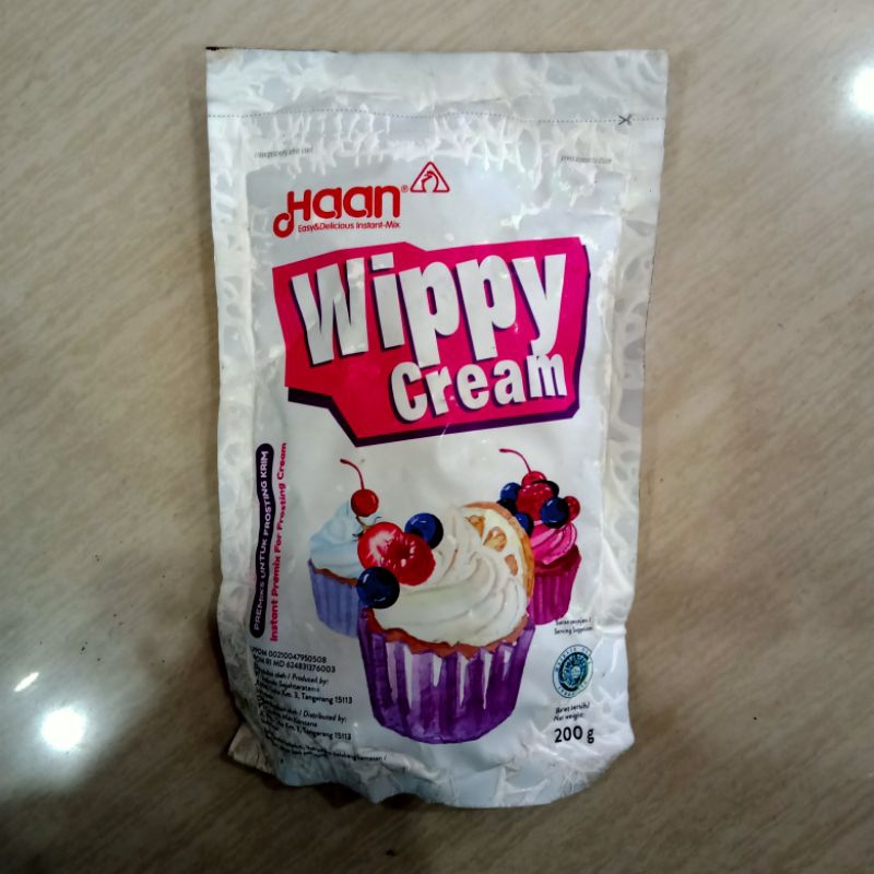 

Haan Wippy Cream 200 g