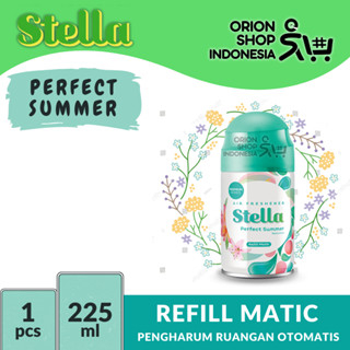 Stella Matic Refill 225 Ml Perfect Summer - Isi Ulang Stella Pengharum Ruangan