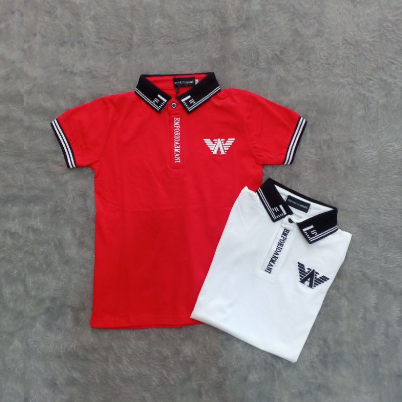 Kaos Polo Shirt ARMANI | Kaos Polo Anak Laki-Laki