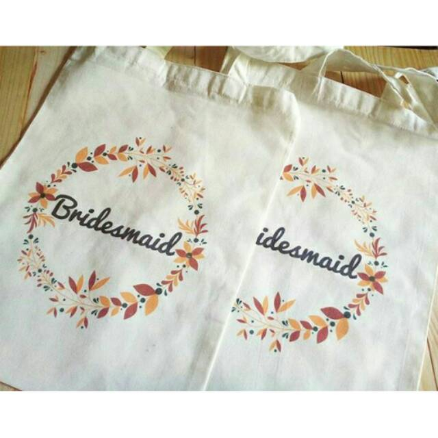 40 x 60 Totebag Tas Blacu Custom