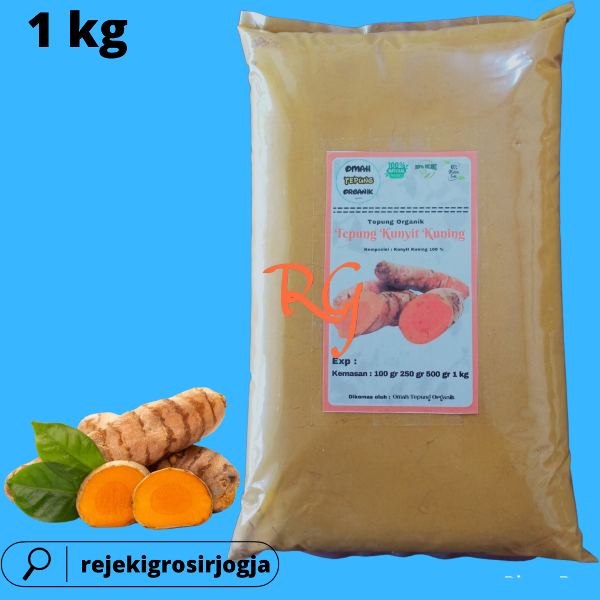 

Tepung Kunyit Kuning Murni kemasan 1 KG/Bubuk Kunyit Kuning Murni kemasan 1 KG/Serbuk Kunyit Kuning Murni kemasan 1 KG/Kunyit Kuning bubuk kemasan 1 KG