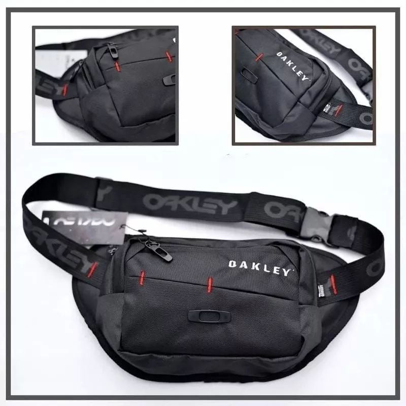 WAISBAG OAKLEY LOGO BESI OAKLEY TAS SELEMPANG OAKLEY