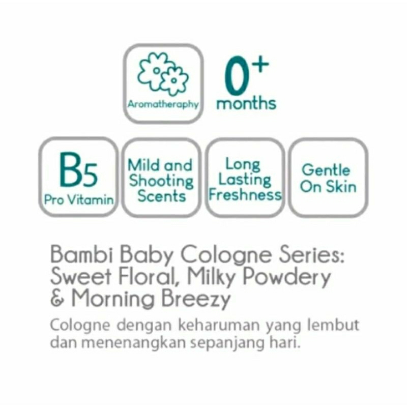 BAMBI  Baby Cologne 100ml