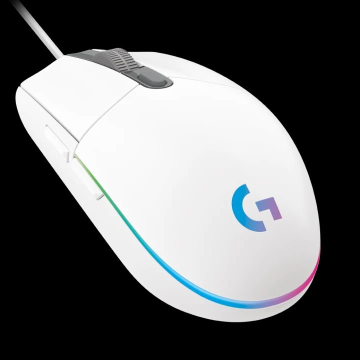 WHITE LOGITECH G102 V2 LIGHTSYNC GAMING MOUSE 100% Original PUTIH