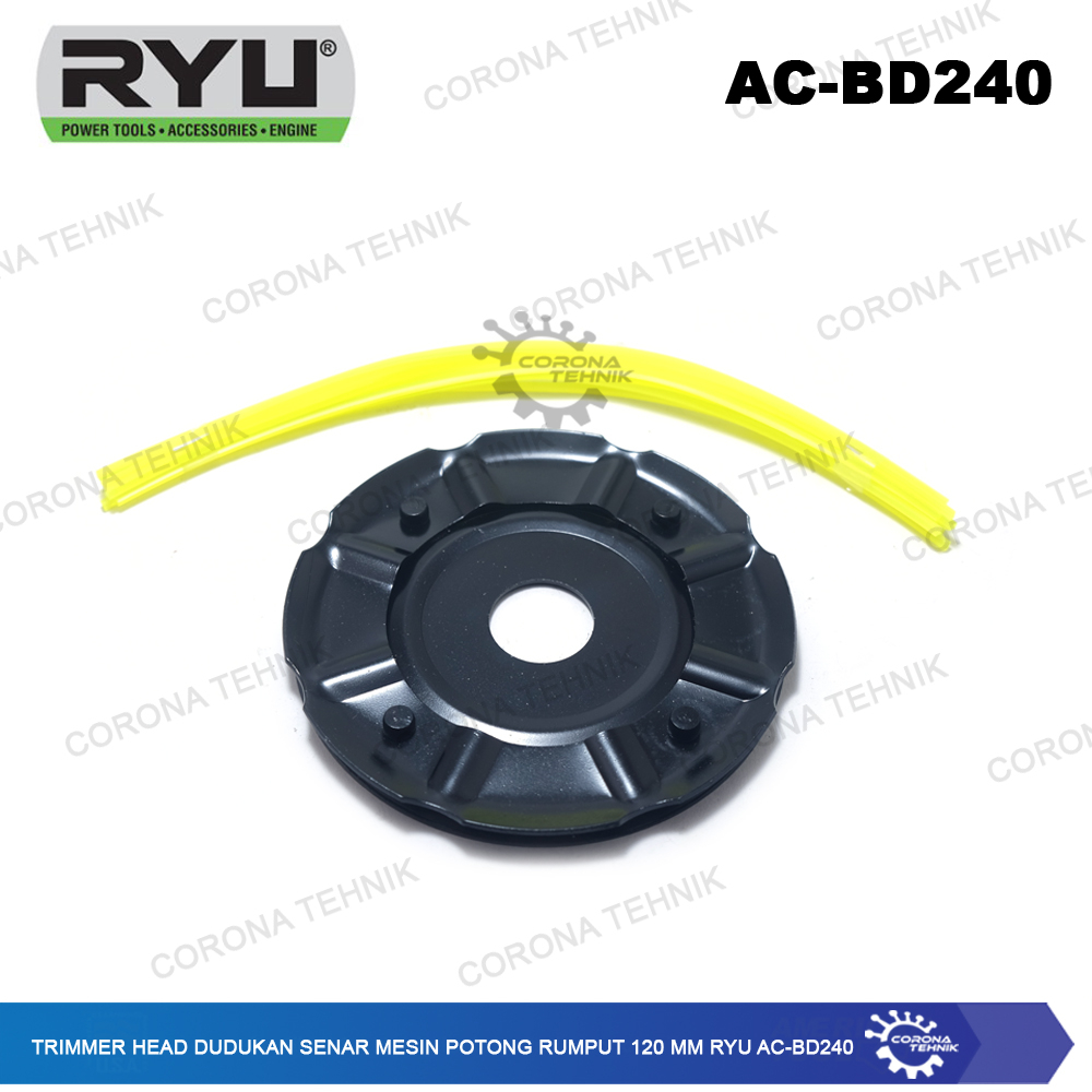 Ryu AC-BD240 - Trimmer Head Dudukan Senar Mesin Potong Rumput 120 mm