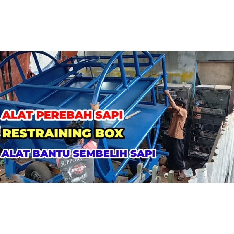 

ALAT PEREBAH SAPI QURBAN / RESTRAINING BOX / PEROBOH SAPI