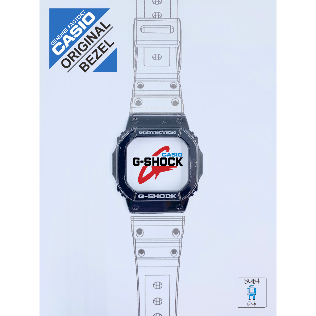 Bezel Casio G-shock original parts GLX5600 Glide square watch