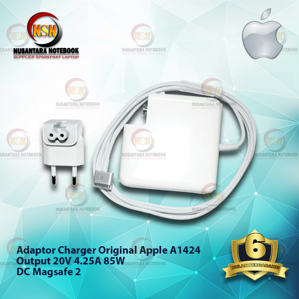 Adaptor ORI Charger Apple 20V 4.25A 85W Magsafe 2