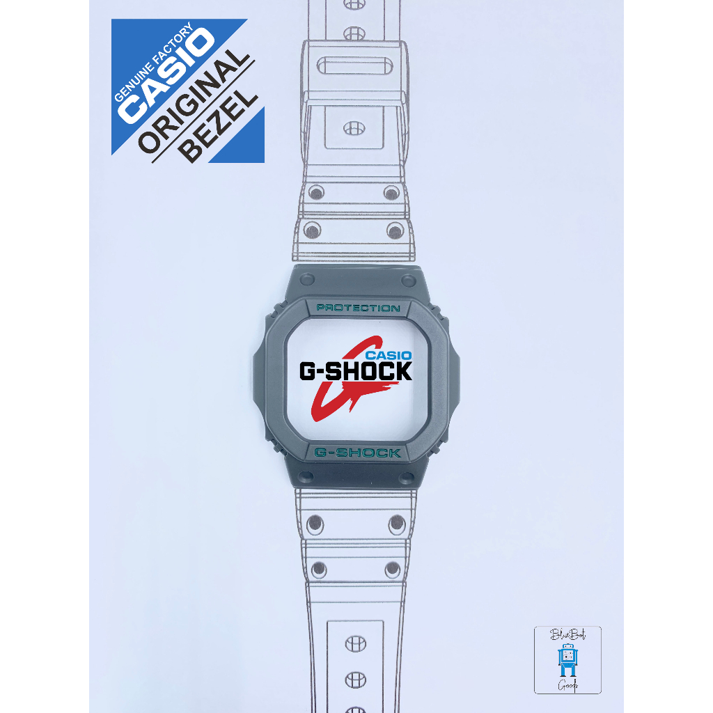 Bezel Casio G-shock original parts Glide GLX5600VH square watch