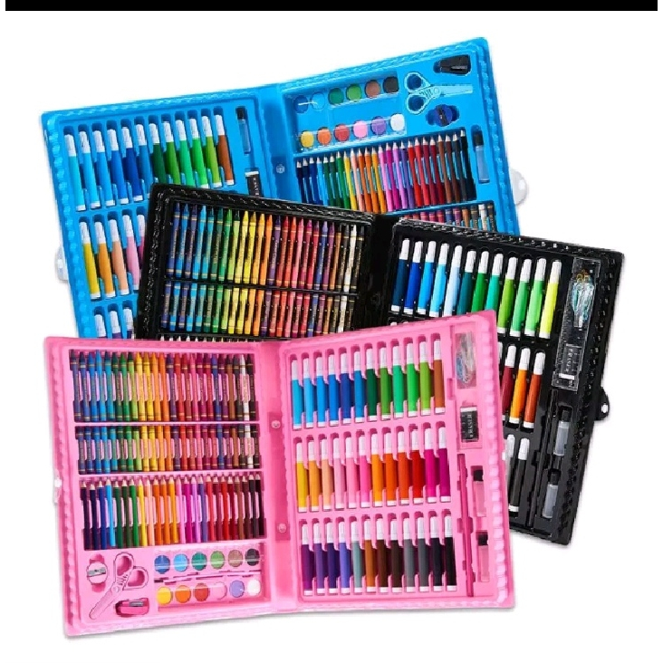 Promo Crayon Full Set 150 Pcs/Pensil Warna Lengkap Mewarnai