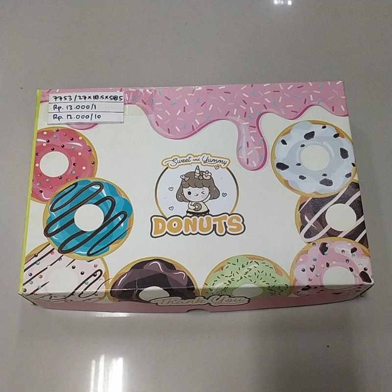Dos Donat Warna 27x18x5 (Isi 5pcs)