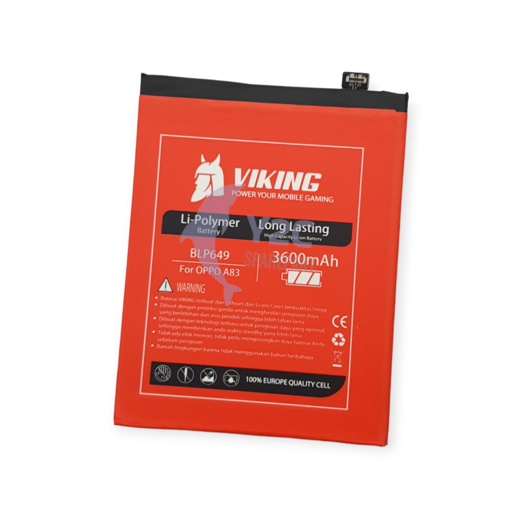 VIKING BLP649 OPPO A83 BATERAI BATRAI BATREI BATRE BATERE DOUBLE POWER ORIGINAL