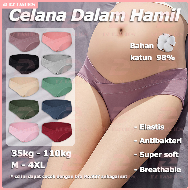 Celana dalam hamil katun Cd jumbo bumil ibu Pinggang rendah melahirkan dan nifas Baju wanita Anti bakteri seamless 20020