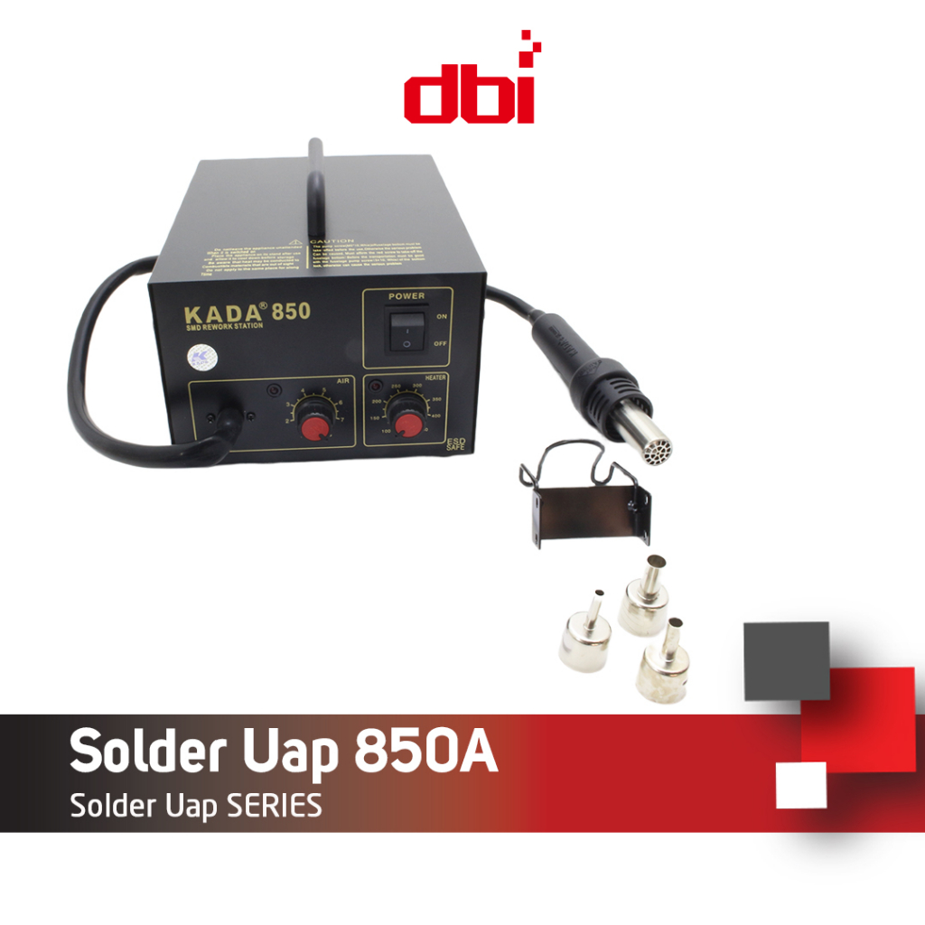 Solder Uap / Blower Uap Kada 850A Analog Free Solder Iron 30Watt