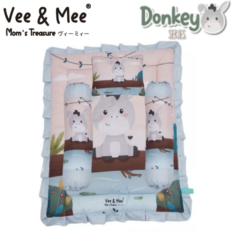 Vee &amp; Mee Baby Bedding Set Donkey Series - Matras Bayi