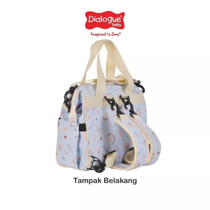 Dialogue DGT7519 Organized Diaper 3in1 Heaven Series - Tas Perlengkapan Bayi MEDIUM