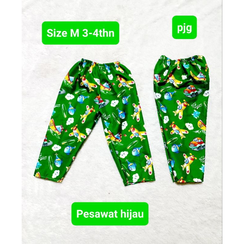 Celana kolor anak panjang.  Size M 3-4thn. motif karakter. celana harian. Grosir celana kolor. bisa COD. bisa pilih motif.