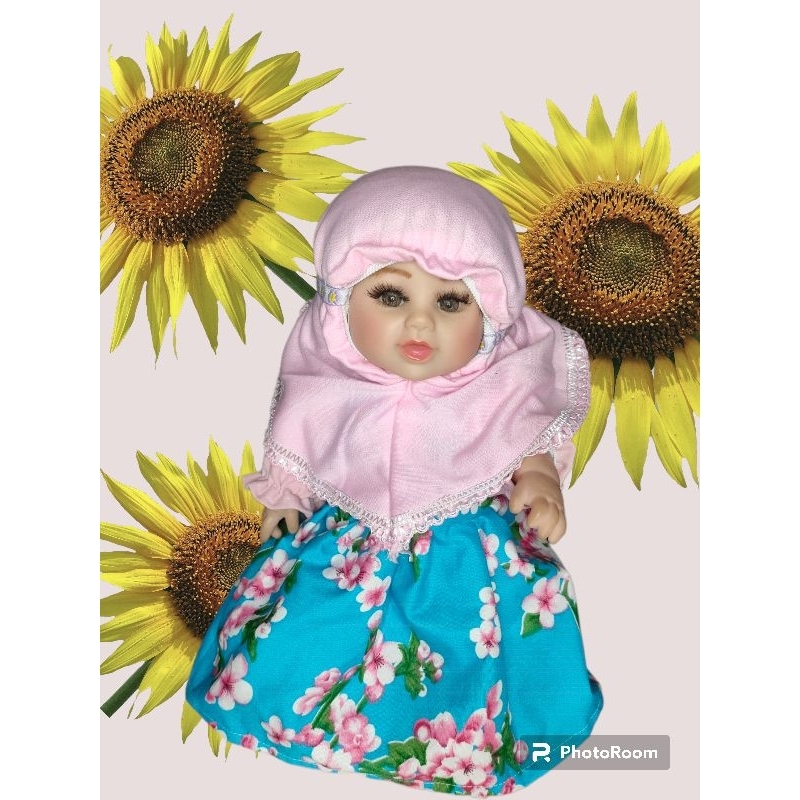 baju boneka reborn, vinyl size 12 inch