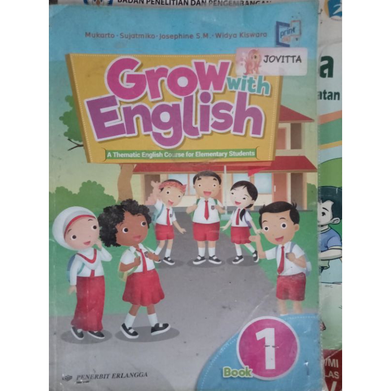 

BUKU BEKAS GROWT WITH ENGLISH BOOK 1