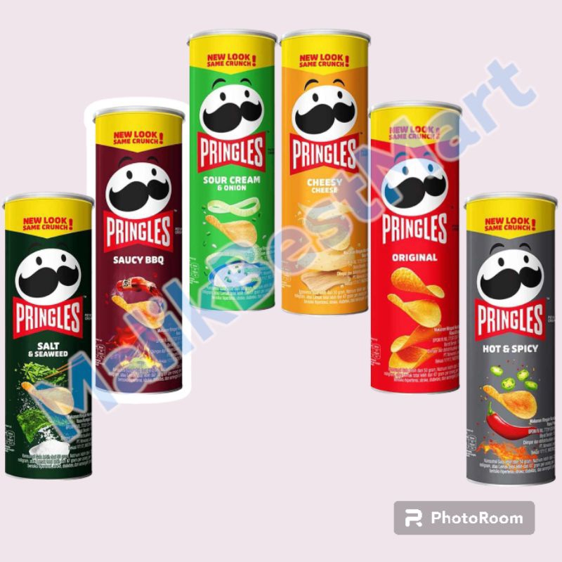 Pringles Potato Crisps All Variant 107g