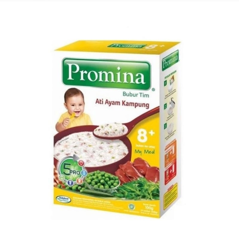 Promina 8+ Bubur Tim MPASI Bayi Mulai usia 8 bulan