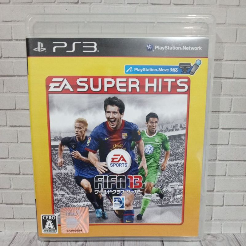 BD CD KASET ORIGINAL PS3 Fifa 13 Jpn Bahasa Jepang lengkap manual book
