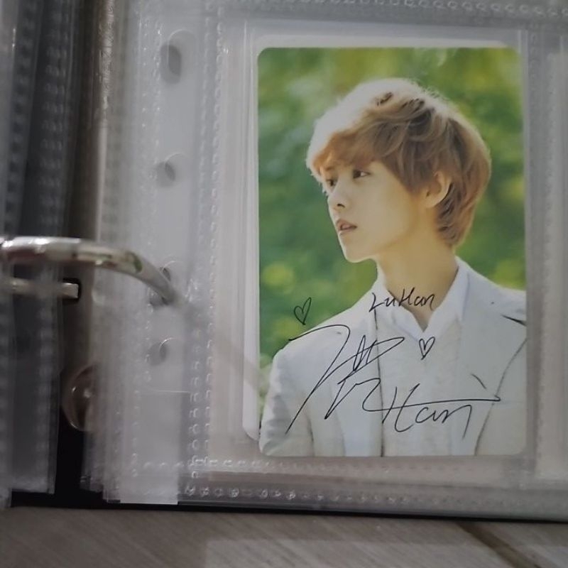 EXO Luhan natrep nature republic photocard pc official