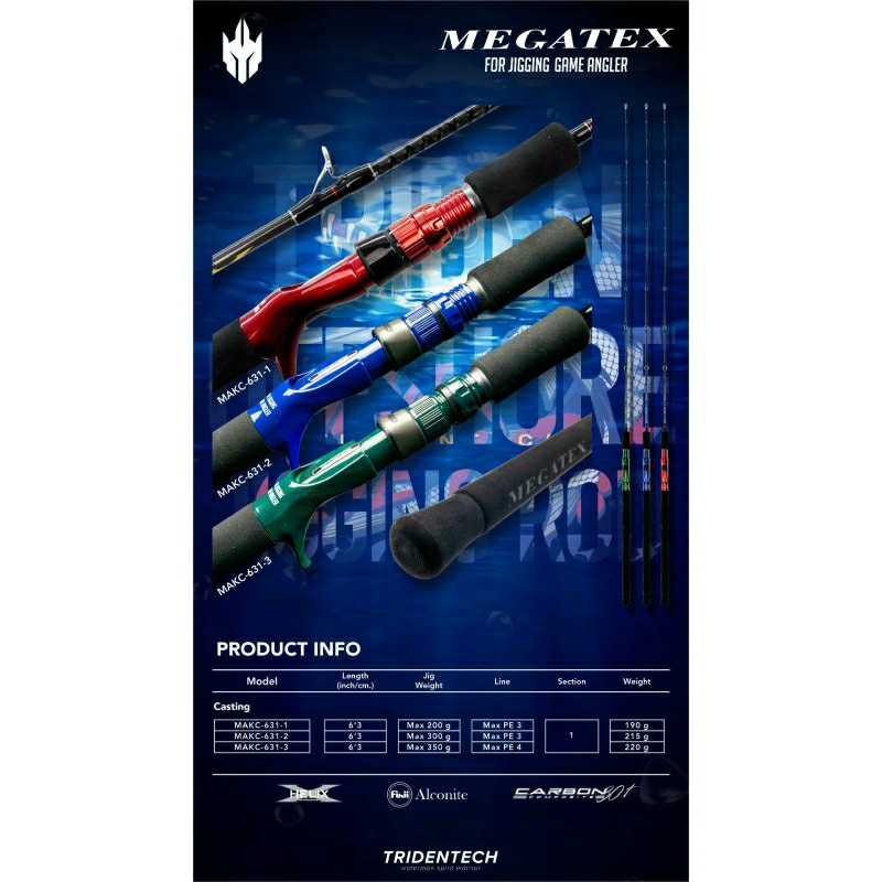JORAN TRIDENTECH MEGATEX MAKC-631 PE 3 / PE 4 - OVERHEAD