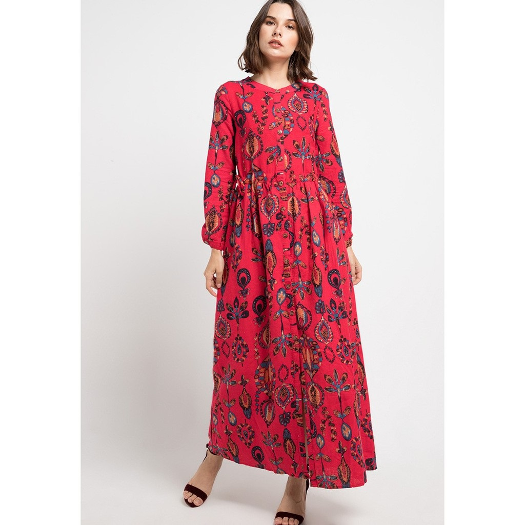 MATAHARI - NOVEL MICE DRESS GAMIS WITH TAG