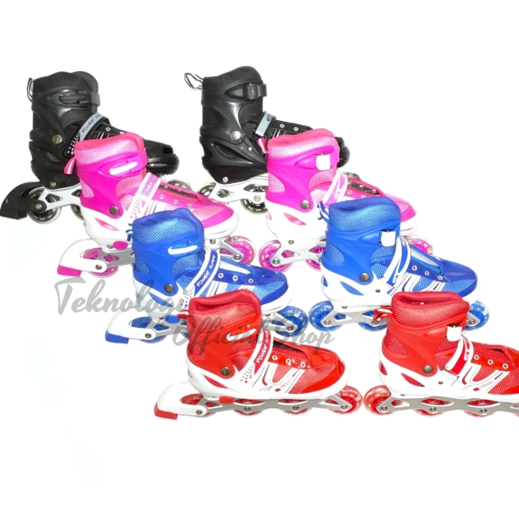 Sepatu Roda Anak Power Inline Skate /Power Roller Skate /Sepatu Roda bajaj