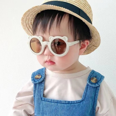 Kacamata Anak Telinga Beruang / Kacamata Anak New Trend / Fashion Anak Terbaru / Kacamata Fashion Anak