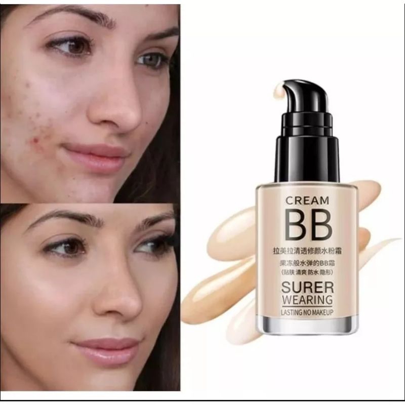 COD Foudation Anti Air Tahan Lama Lameila BB Cream Super Wearing