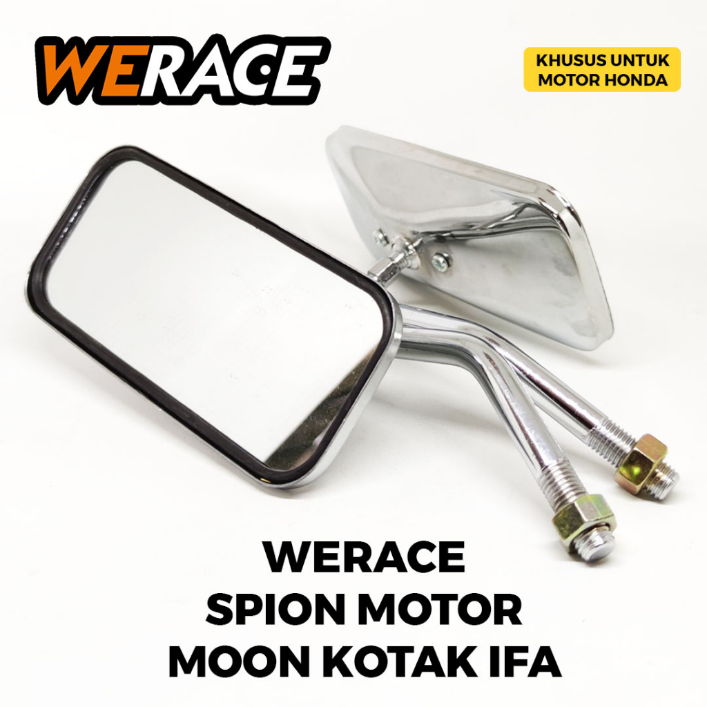 SPION MOTOR MOON KOTAK IFA HARGA SEPASANG KANAN KIRI VIRAL UNIVERSAL HONDA CLASSIC KLASIK