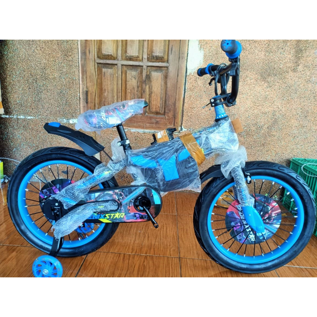 Sepeda BMX 18 Phoenix Star Ban 3.0 / Sepeda Anak Phoenix Star uk 18