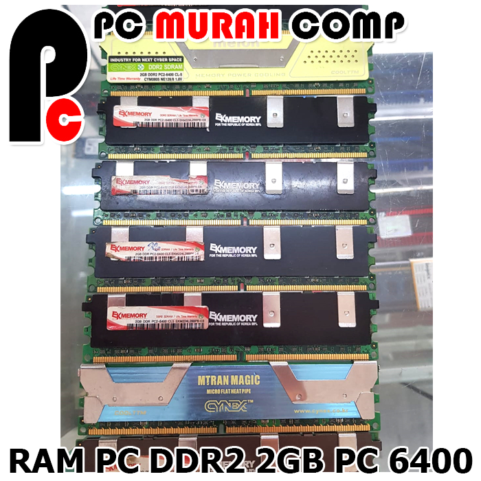 Memory RAM PC DDR2 2GB PC6400 LONGDIM