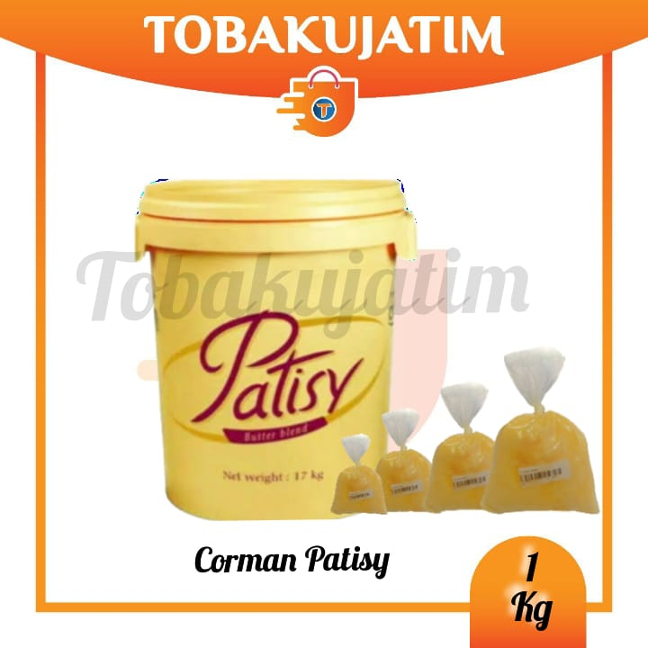 

mentega CORMAN PATISY BUTTER 1kg TIMB