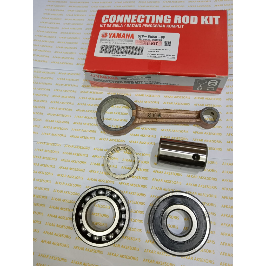 PAKET SET STANG SEHER PLUS BEARING KRUK AS JUPITER Z VEGA R LAMA NEW (5TN/5TP) 6205-6304