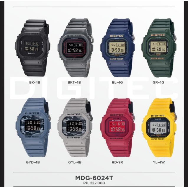 Jam Tangan Digitec Digital MDG-6024 MDG6024 THAT