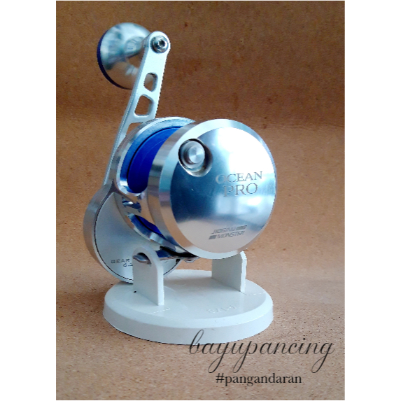 reel katrol gulungan mancing laut tipe OH jigging monster ocean pro 300R kanan