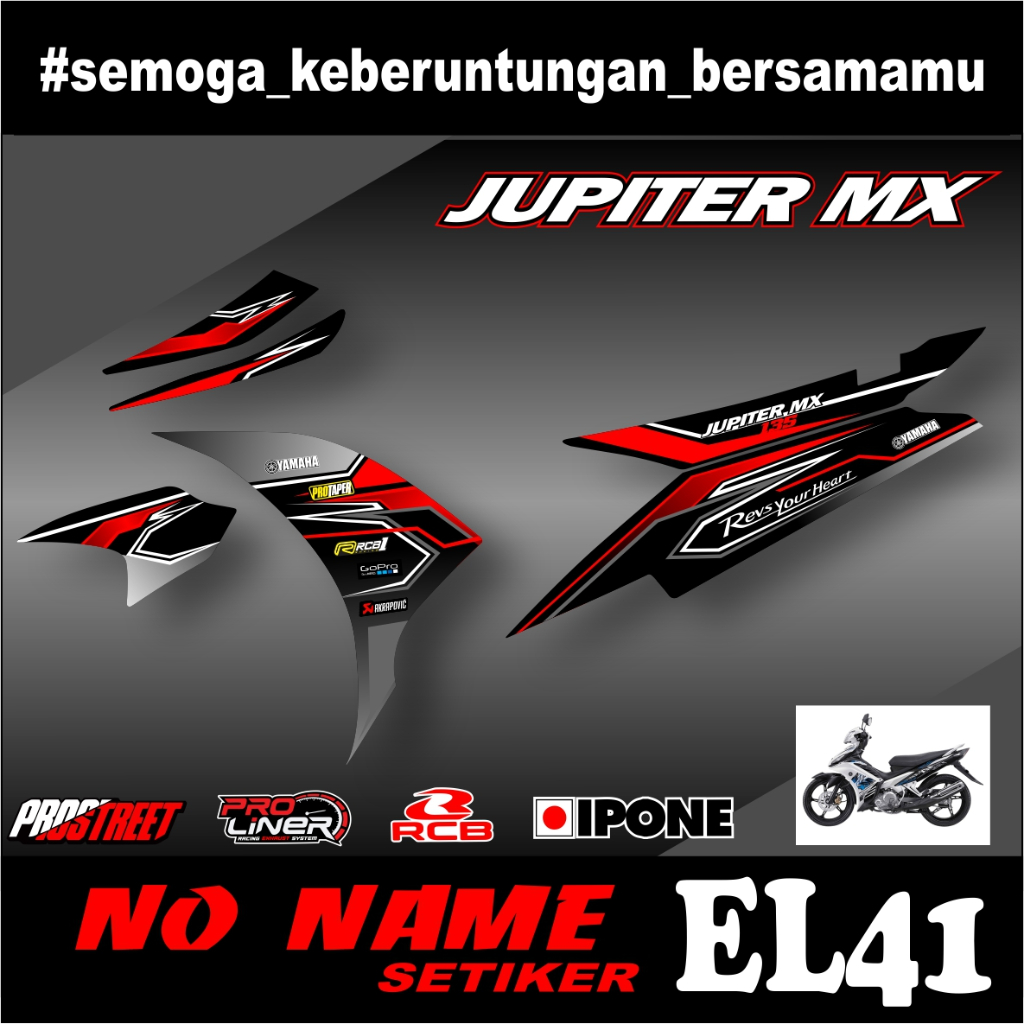 Striping Jupiter Mx New (el41) stiker Jupiter Mx New