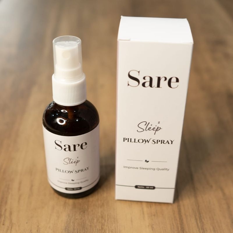 Sare pillow spray mengatasi insomnia / susah tidur aman tanpa efek samping sangat cocok buat yg susah tidur