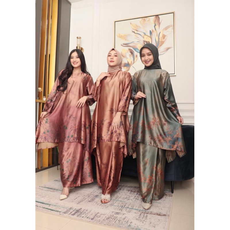 KAMILIA SET ROK / SET ROK WANITA / SET ROK PESTA