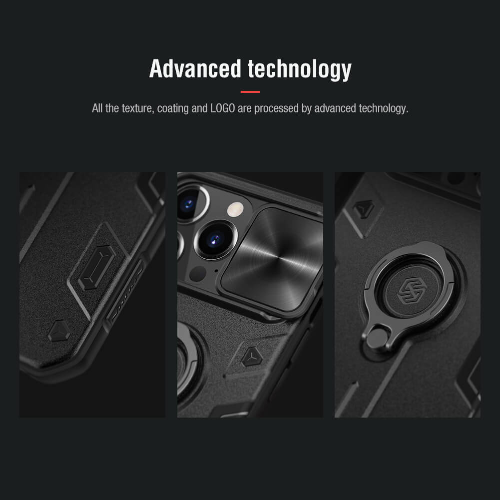 IPHONE 13 PRO NILLKIN CAMSHIELD ARMOR RING ARMOR CASE HYBIRD