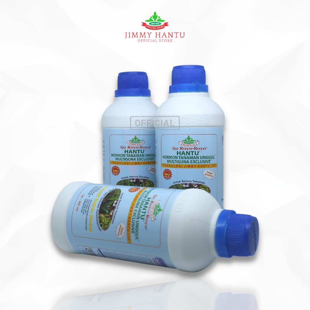 Pupuk Jimmy Hantu ZPT Multiguna Ekslusive 500ml Ijo Royo Royo Hormon Masa Pertumbuhan Dan Pembuahan