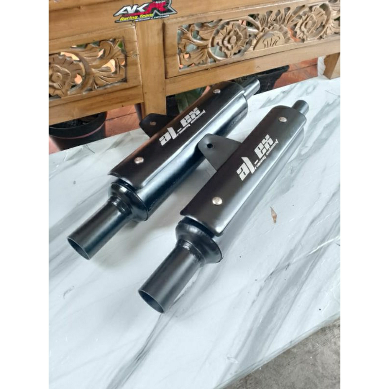 Slincer knalpot kawasaki w175 pnp leher original w175...