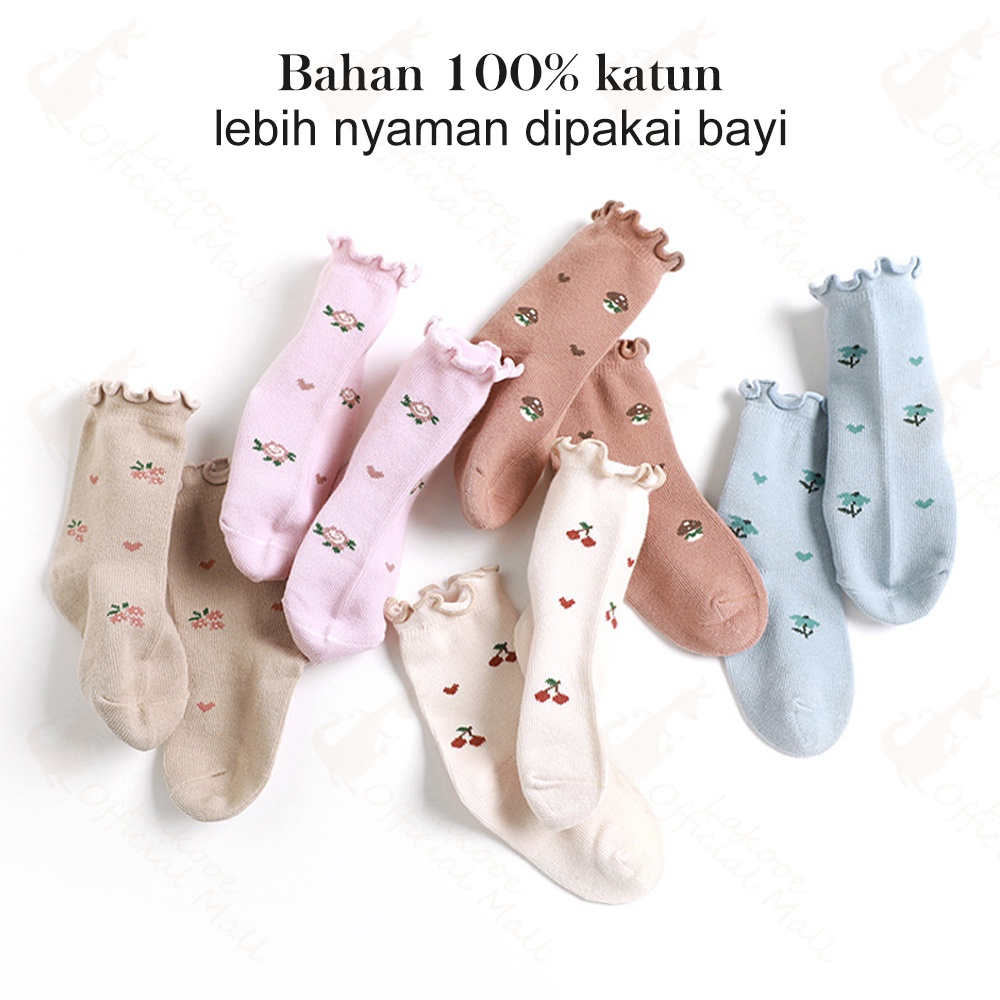 Kaos Kaki Bayi Duck Happy Motif Animal | Kaos Kaki Anak Korea