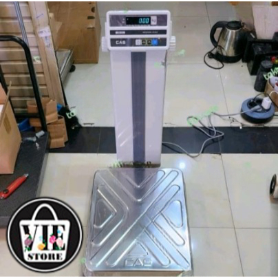 TIMBANGAN DIGITAL CAS DB-1H 150kg x 10g/TIMBANGAN INDUSTRI/TIMBANGAN LANTAI